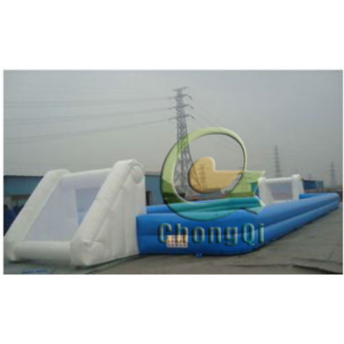 inflatable water football game